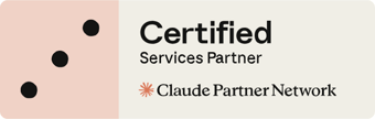 Claude Partner Network Certified Services Partner badge