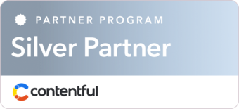 Contentful Partner Program Silver Partner badge