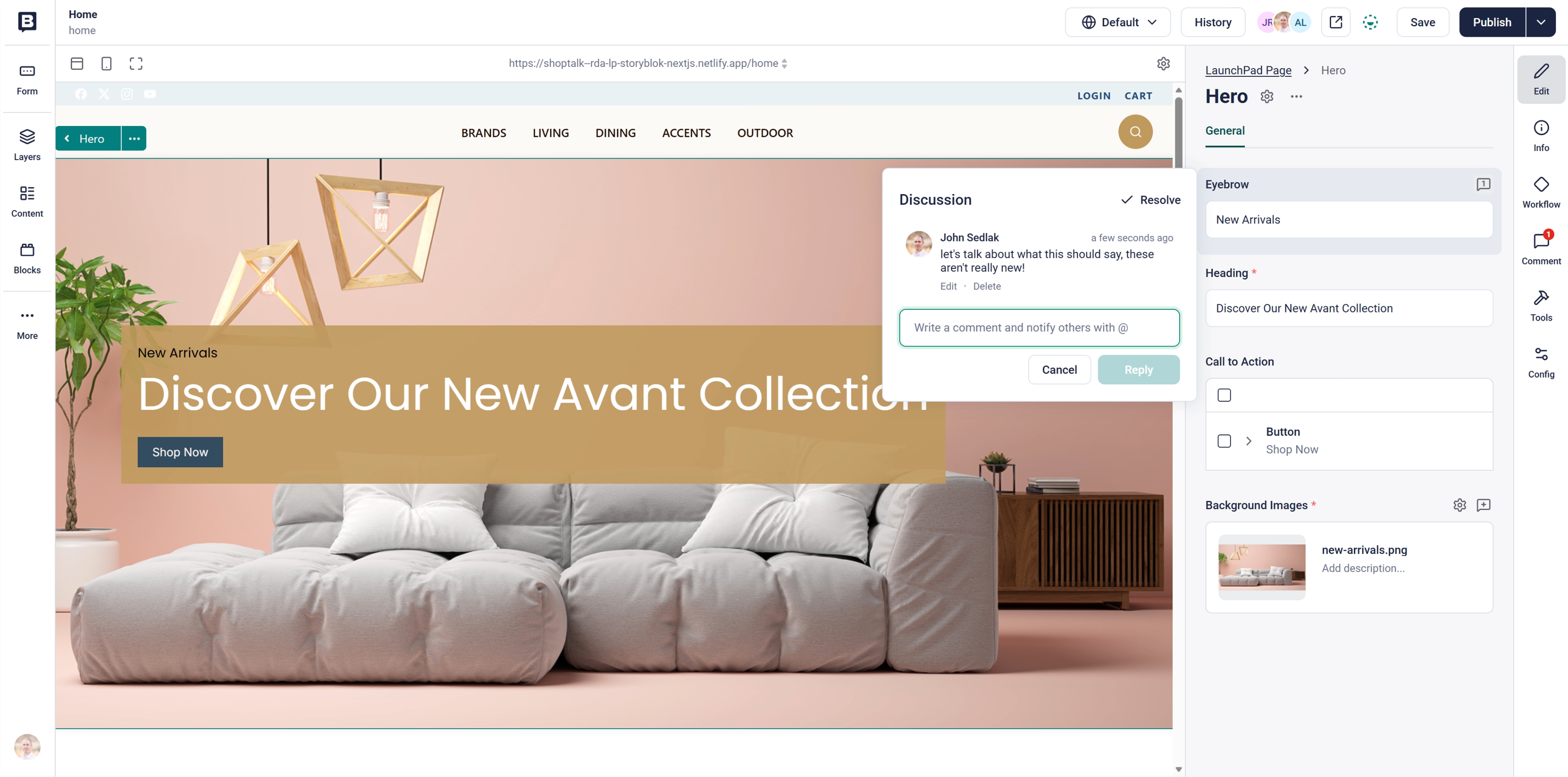 Storyblok Visual Editor with AI